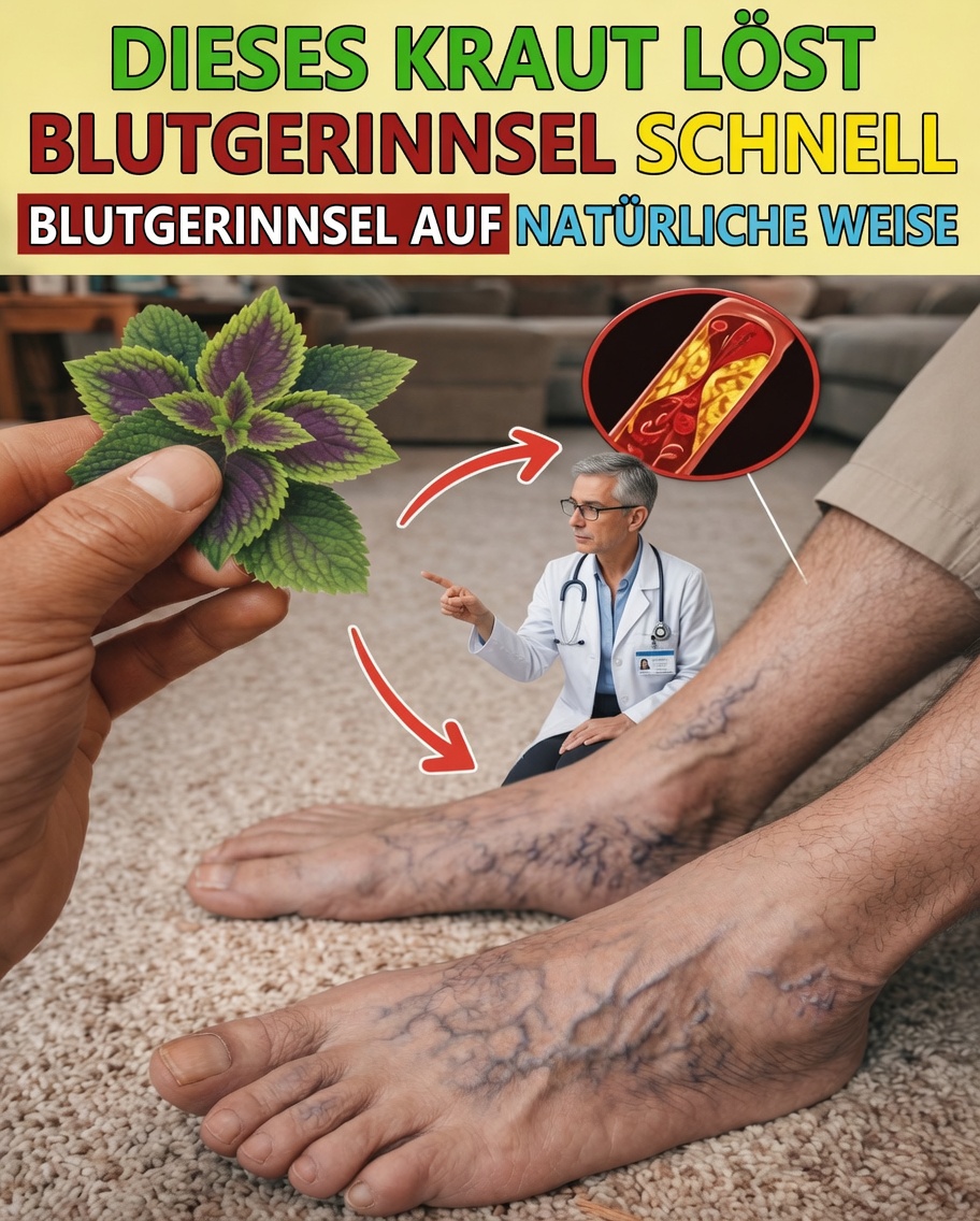 6 kraftvolle Kräuter, die auf natürliche Weise die Durchblutung verbessern und das Risiko von Blutgerinnseln verringern können