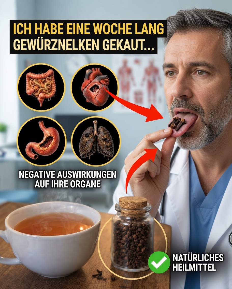 Ich habe 7 Tage lang jeden Tag Nelken gekaut – was mich an der Reaktion meines Körpers überrascht hat