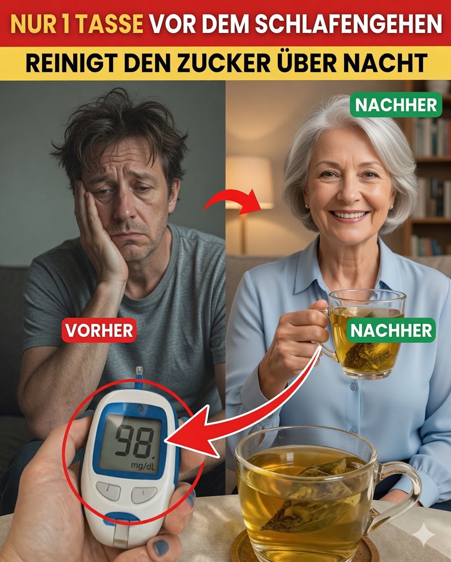 Trinken Sie dies jeden Morgen und sehen Sie, wie Ihr Blutzucker auf natürliche Weise sinkt