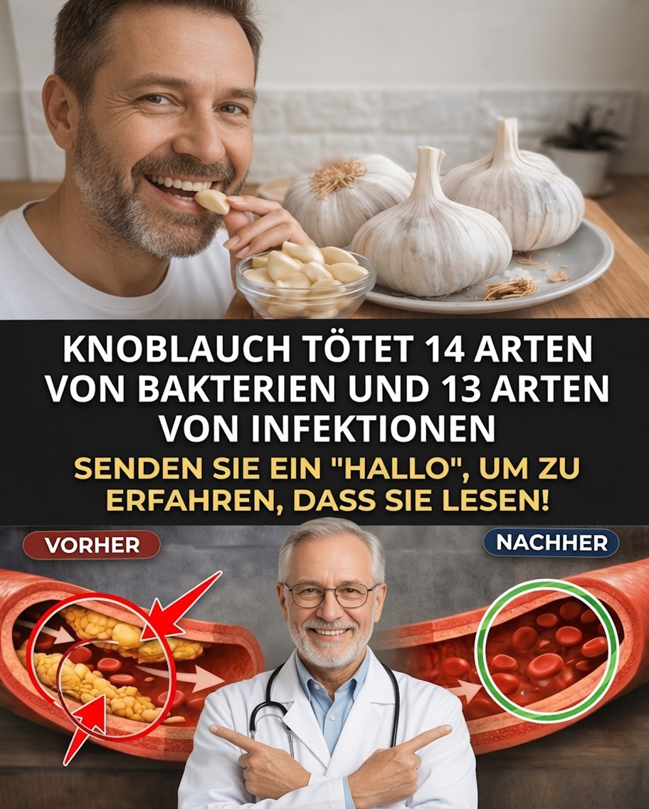 Knoblauch bekämpft 14 Krebsarten und 13 Infektionsarten: Das 5.000 Jahre alte „natürliche Antibiotikum“, das die Wissenschaft überrascht