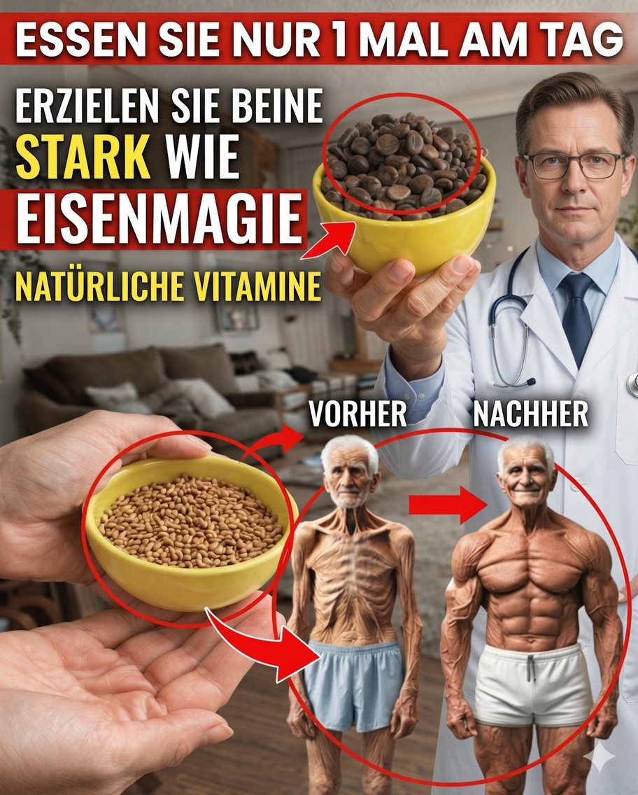 Ein einfaches Lebensmittel, das ältere Menschen essen können, um die Muskelkraft auf natürliche Weise wiederzuerlangen