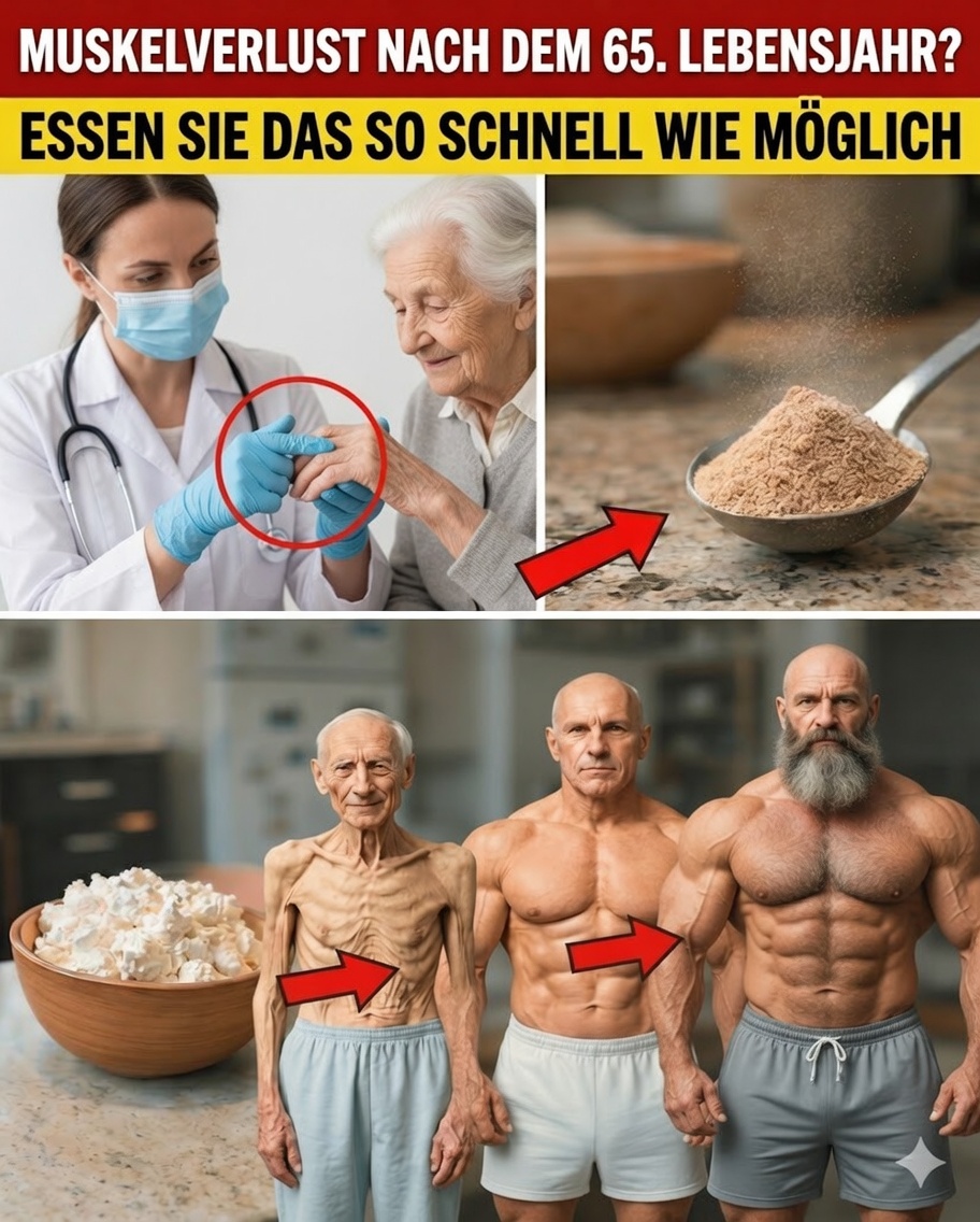 Ältere Menschen: Schützen Sie Ihre Muskeln mit diesem einen Lebensmittel!