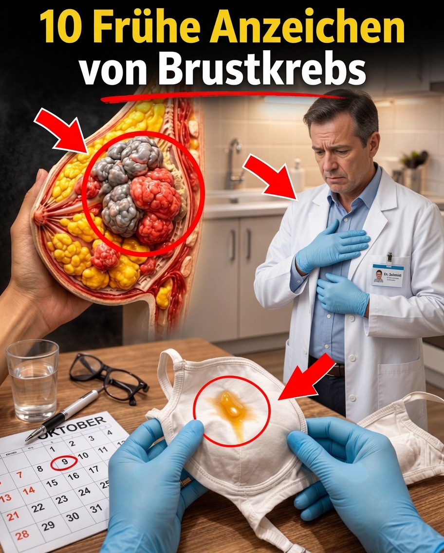 10 Warnzeichen und Symptome von Brustkrebs, die Sie niemals ignorieren sollten — dieses Wissen kann Ihr Leben retten