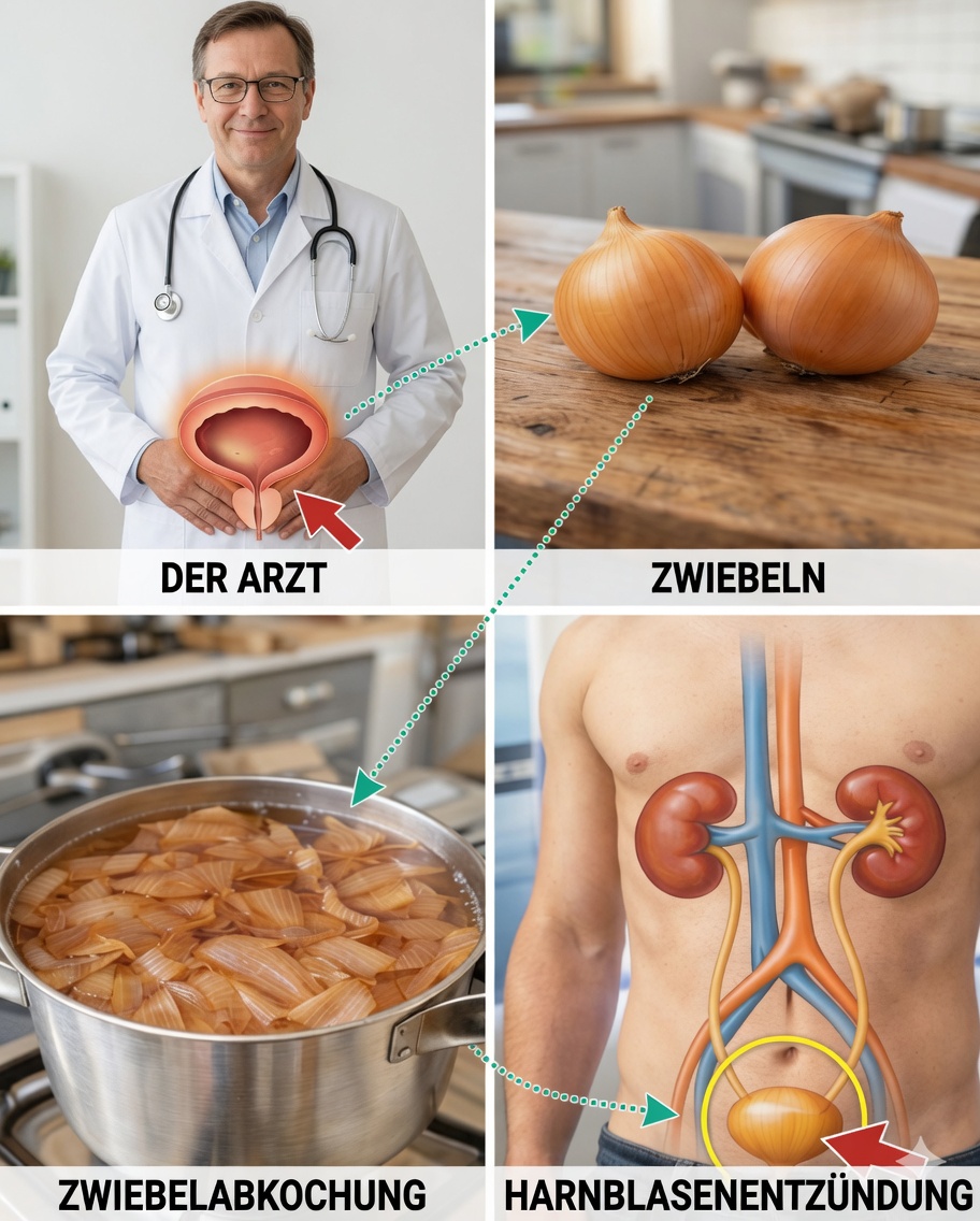 Zwiebelschalenwasser: Ein natürliches Heilmittel zur Unterstützung der Gesundheit von Prostata, Blase und Nieren