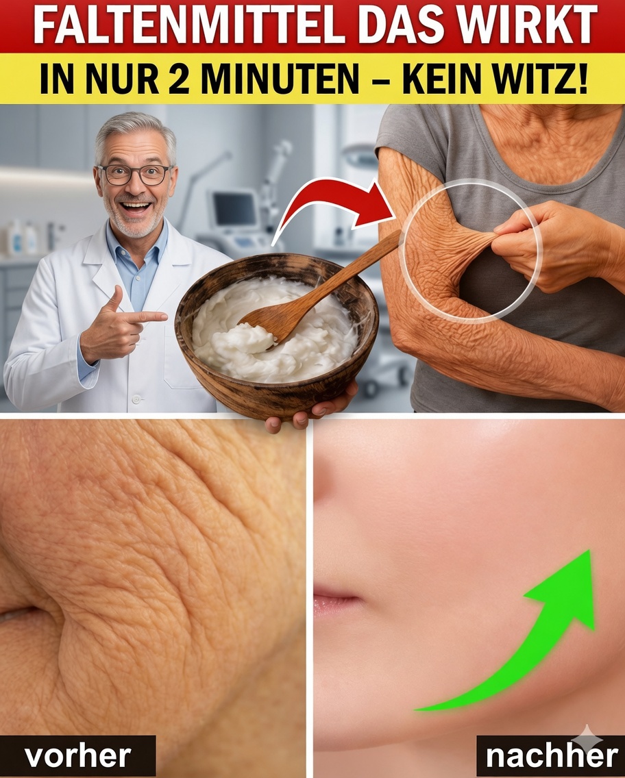 Entdecken Sie das 2‑Minuten‑Naturmittel gegen Falten, das Senioren begeistert – ganz ohne teure Cremes!