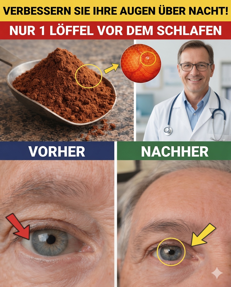 Der älteste Arzt Japans verrät: Essen Sie dies vor dem Schlafengehen, um Ihre Augen und Ihre Sehkraft während des Schlafs auf natürliche Weise zu unterstützen