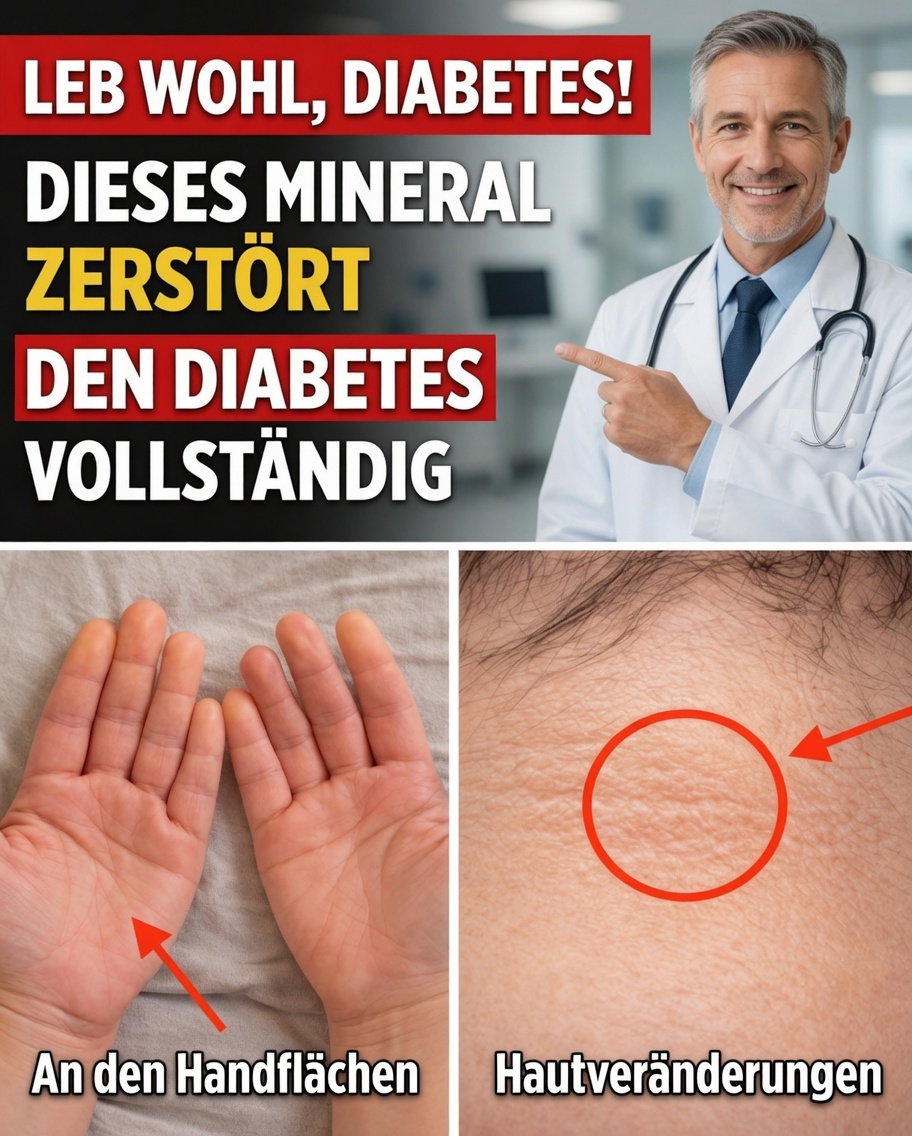 3 essenzielle Mineralstoffe, die Diabetikern helfen können, den Blutzucker besser zu kontrollieren und den HbA1c zu senken