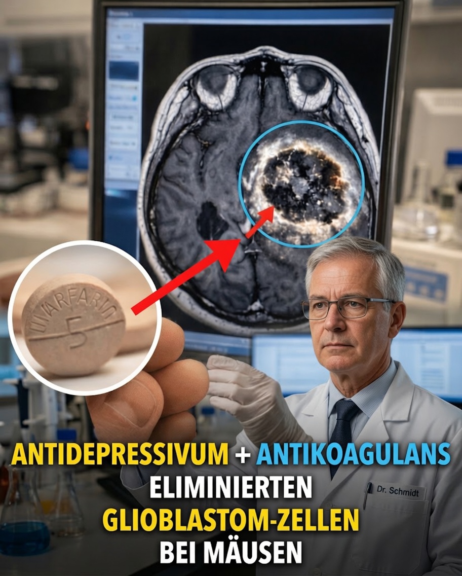 Könnten ein gängiges Antidepressivum und ein Gerinnungshemmer neue Hinweise gegen einen aggressiven Hirntumor liefern?
