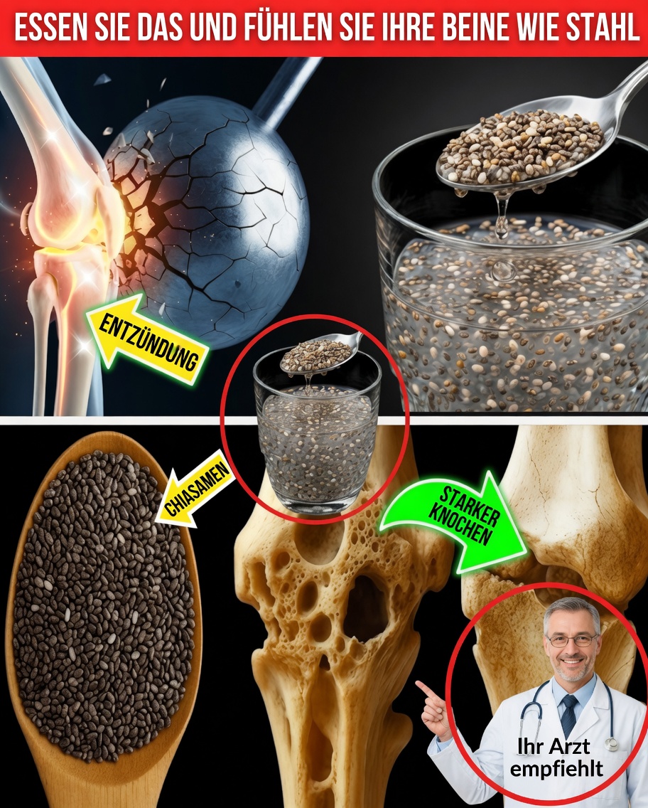 1 Löffel am Abend: Ein einfaches Ritual, um alternde Knochen auf natürliche Weise zu stärken