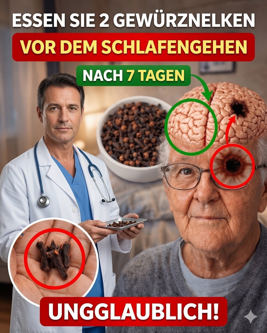 Was passiert, wenn Sie 7 Tage lang täglich 2 Nelken zu sich nehmen: Die überraschende Veränderung, über die fast niemand spricht