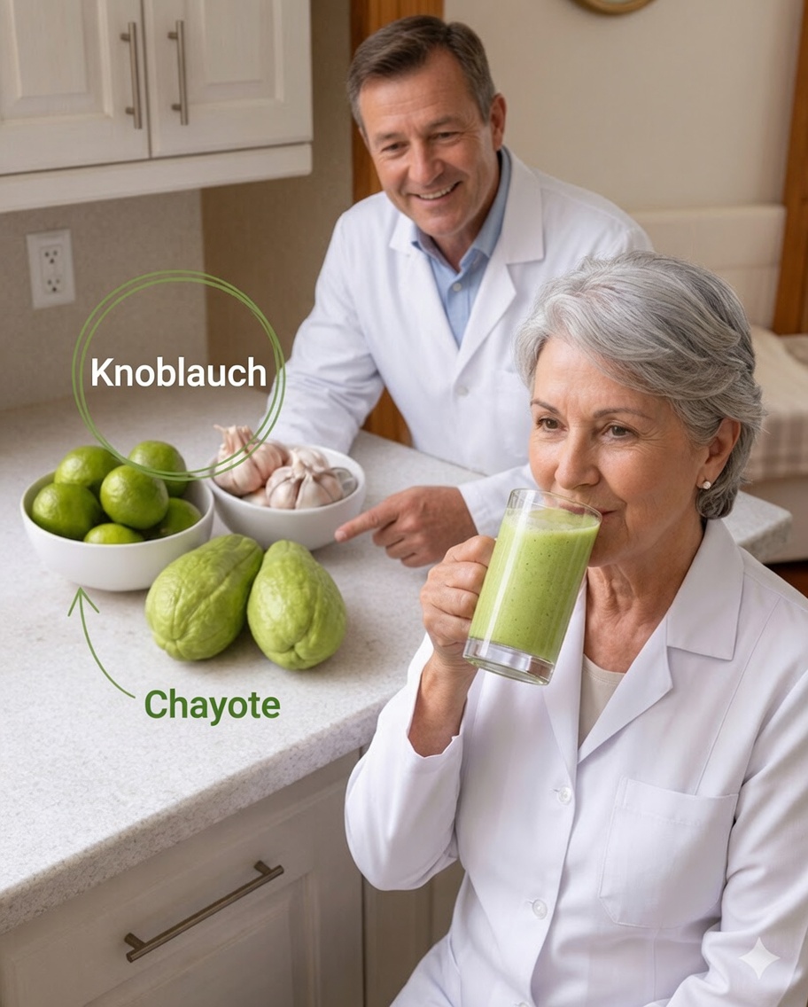 Entdecken Sie die verborgene Kraft von Chayote, Knoblauch und Zitrone: Kann dieses einfache Trio Ihre Durchblutung und den Gelenkkomfort verbessern?