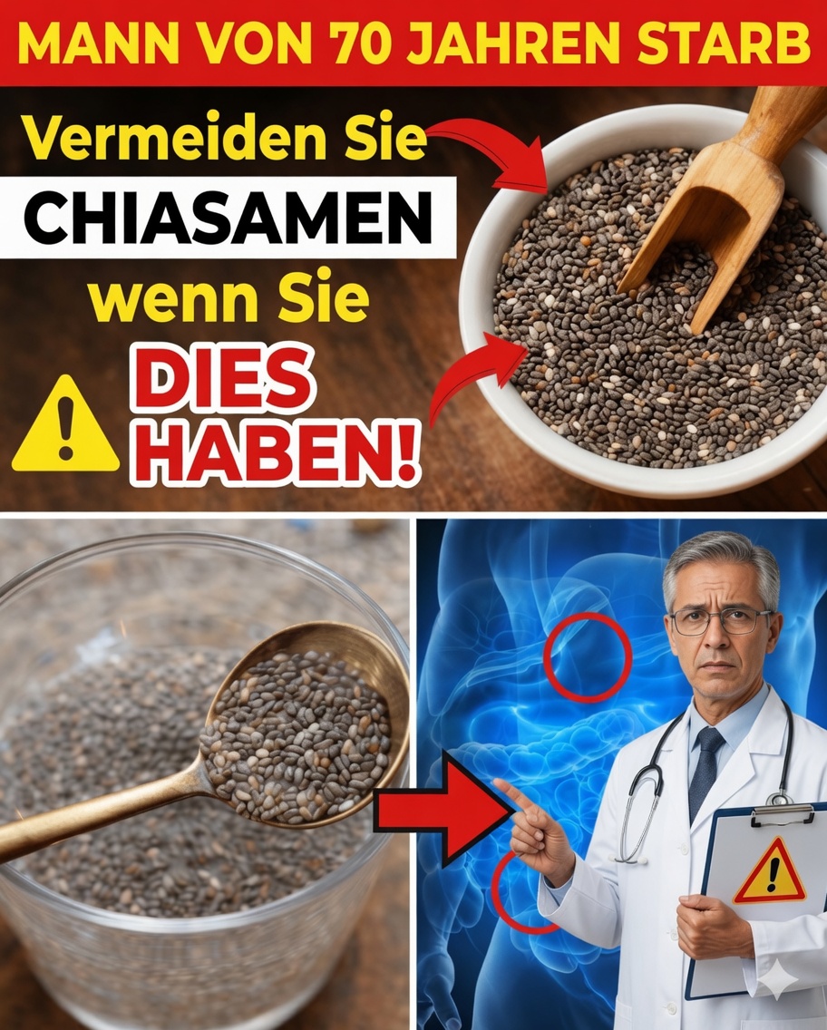 5 Fehler mit Chiasamen, die Senioren machen und die die Verdauung und Energie beeinträchtigen (Korrigieren Sie Nr. 1 noch heute — dauert 30 Sekunden)