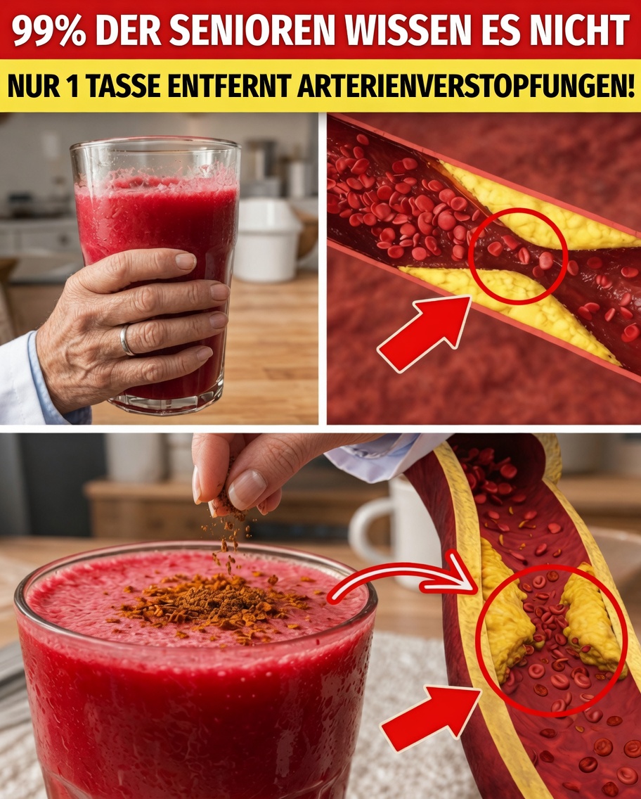 Dieses morgendliche Getränk aus 1 Tasse kann dazu beitragen, eine gesunde Durchblutung bei älteren Menschen zu unterstützen (und schmeckt nach Schokolade)