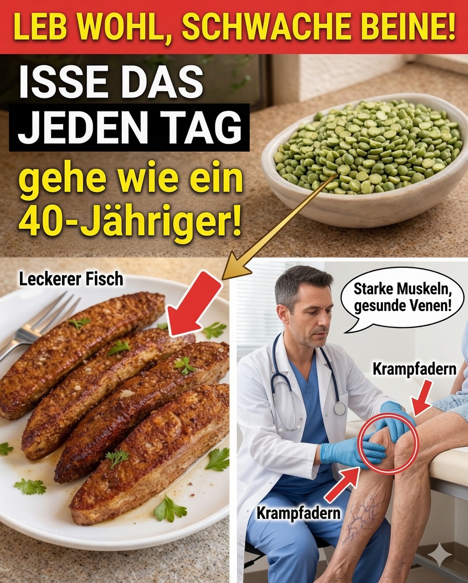 Über 60? Iss das jeden Tag – deine Beine können stark genug bleiben, um mit 90 noch zu tanzen