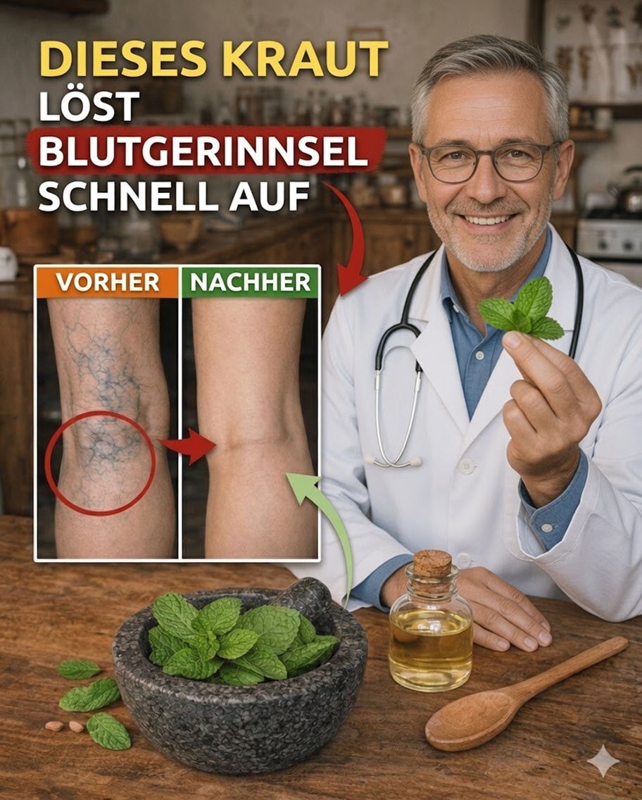 Entdecken Sie 5 kraftvolle Kräuter, die auf natürliche Weise helfen können, die Durchblutung in den Beinen zu verbessern