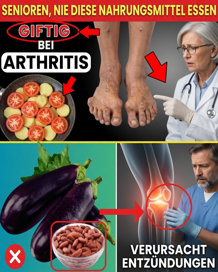 10 versteckte Lebensmittel, die Arthritis bei Senioren verschlimmern – vermeiden Sie diese ab heute