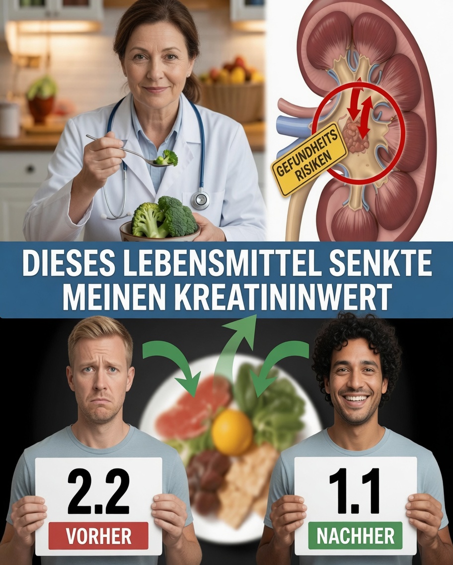 SENIOREN: Wenn Sie dieses eine Lebensmittel weiterhin ignorieren, wird sich Ihr Kreatinin möglicherweise nie verbessern!