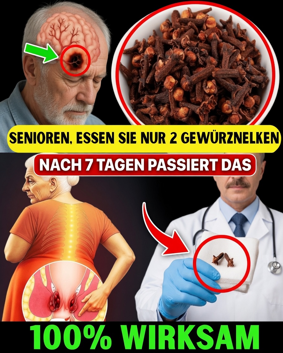 2 Nelken pro Tag 7 Tage lang kauen – ein einfaches natürliches Ritual, das Ihre Gesundheit verändern kann