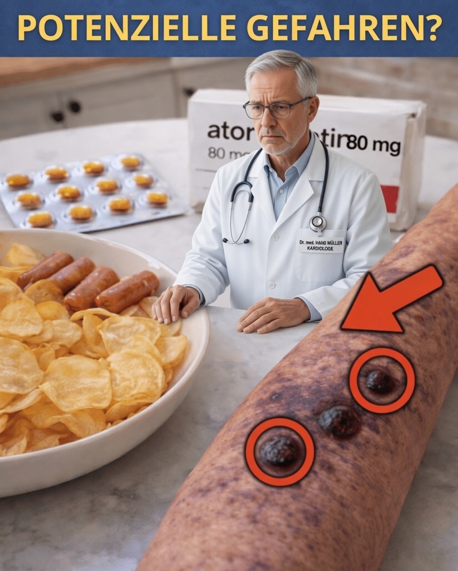 15 Wenig bekannte Nebenwirkungen von Atorvastatin, die Ihre Aufmerksamkeit verdienen