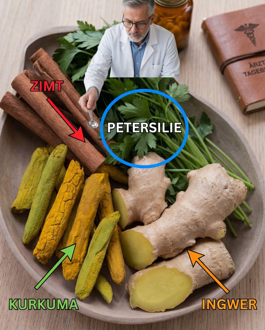 Top 5 Gewürze, die die Nierengesundheit auf natürliche Weise unterstützen und helfen können, im Alltag Giftstoffe auszuscheiden