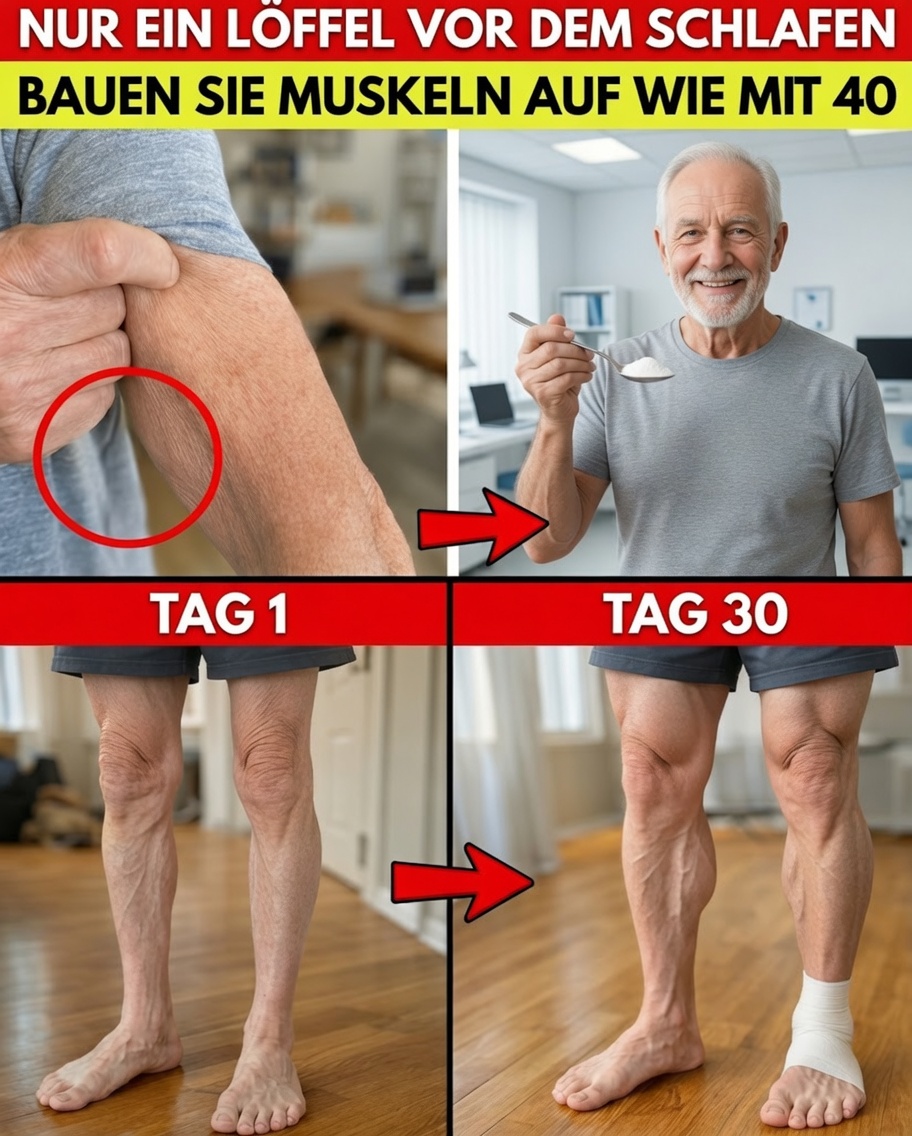 Muskeln aufbauen nach 60: 5 Lebensmittel des Alltags, die helfen können, Kraft und Vitalität zu erhalten