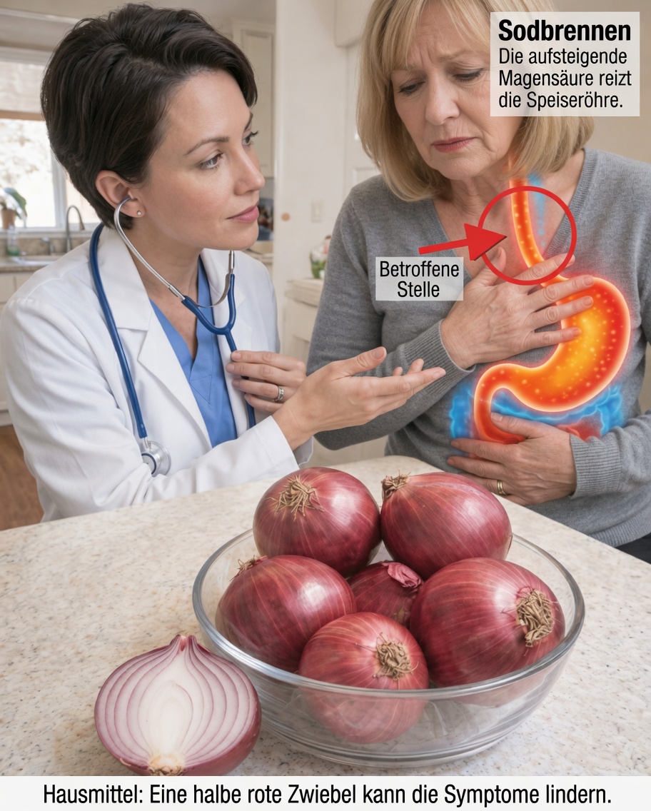 Das einfache Rezept mit roter Zwiebel, das helfen kann, den Blutzucker auszugleichen, die Arterien zu schützen und das Herz zu stärken