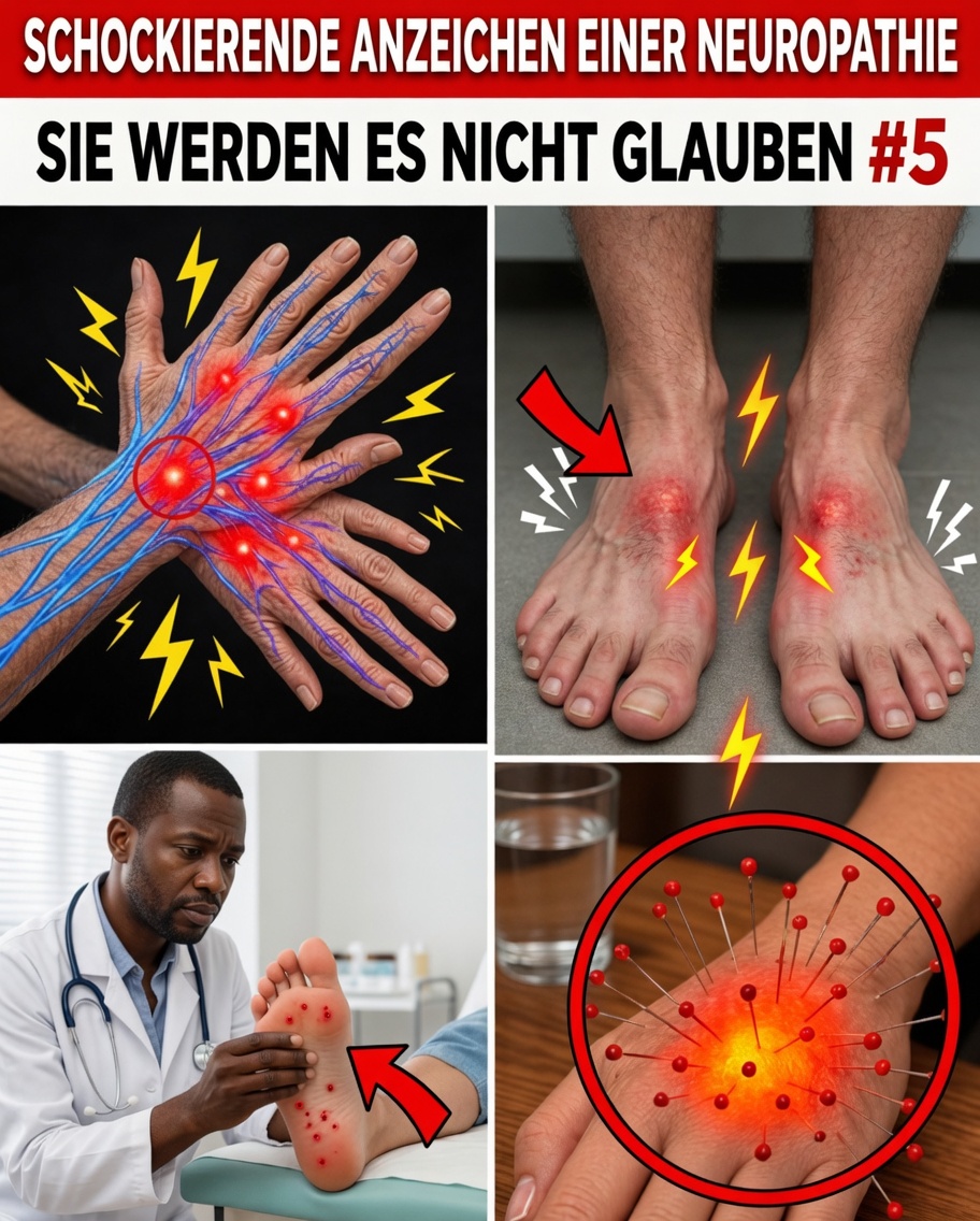 Über 60? 10 überraschende Anzeichen von Neuropathie in Händen und Füßen, die Sie möglicherweise ignorieren