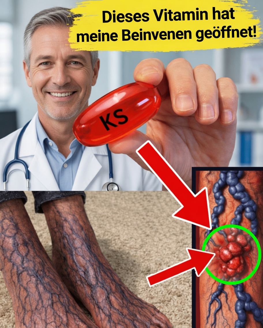 Ältere Menschen, haben Sie sich schon einmal gefragt, was ein gewöhnliches Vitamin für die Durchblutung Ihrer Beine tun kann?