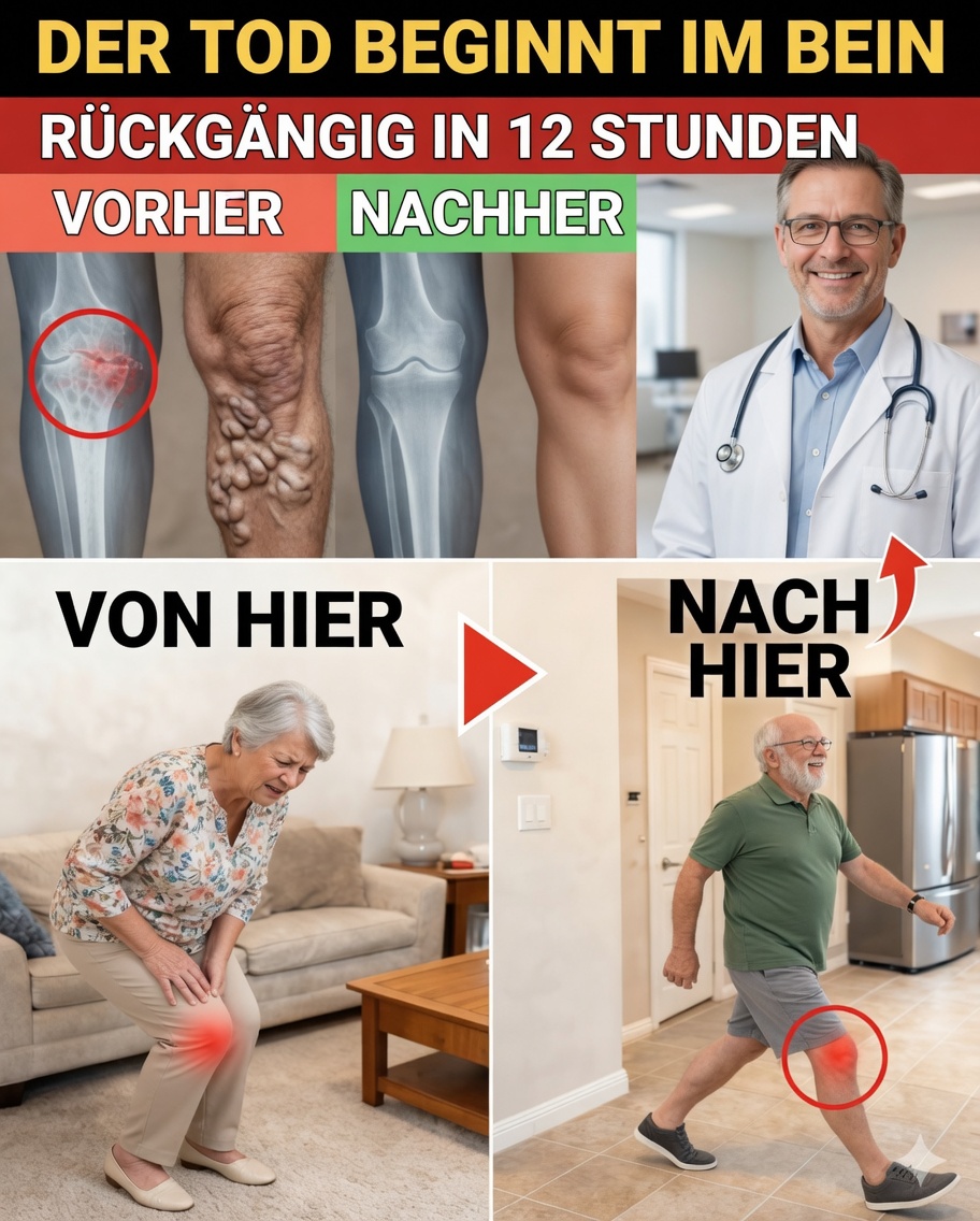 Der 105-jährige japanische Arzt enthüllt: Verzehren Sie DIESE 8 Lebensmittel, und Ihre Beine können in nur 12 Stunden 20 Jahre jünger aussehen