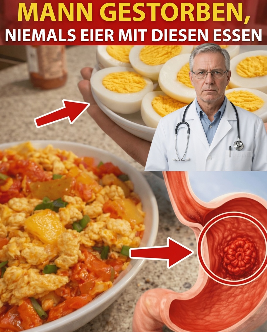 Senioren, Achtung: Kombinieren Sie Eier nicht mit diesen 3 Lebensmitteln – überraschende Effekte!