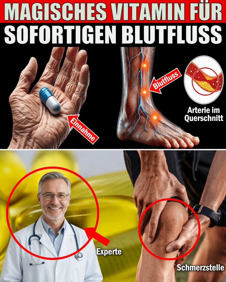 Es ist nicht nur für die Knochen: Die verborgenen Vorteile von Vitamin D für die Durchblutung nach 50