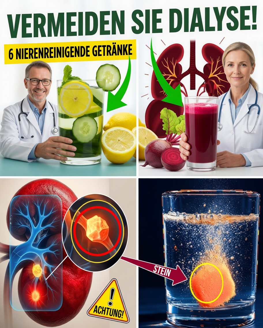 7 kraftvolle natürliche Getränke zur Reinigung und Revitalisierung Ihrer Nieren