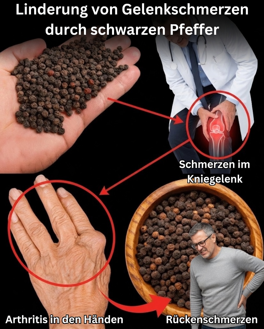 Knoblauch & schwarzer Pfeffer: Ein einfaches natürliches Mittel zur Linderung von Beinschmerzen, Arthritis und schlechter Durchblutung
