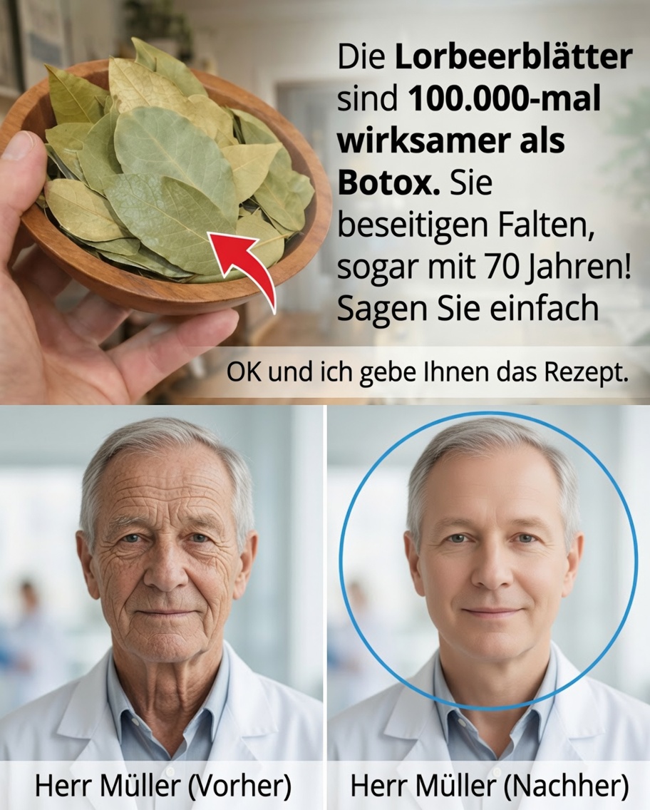 Lorbeerblatt gegen Falten: Das natürliche Anti-Aging-Mittel, das Ihre Haut nährt