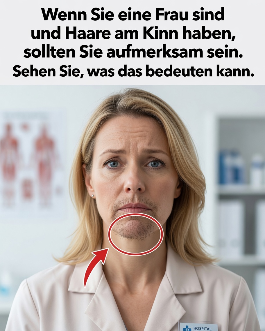 Kinnhaare bei Frauen: Was sie über Ihre Gesundheit verraten können