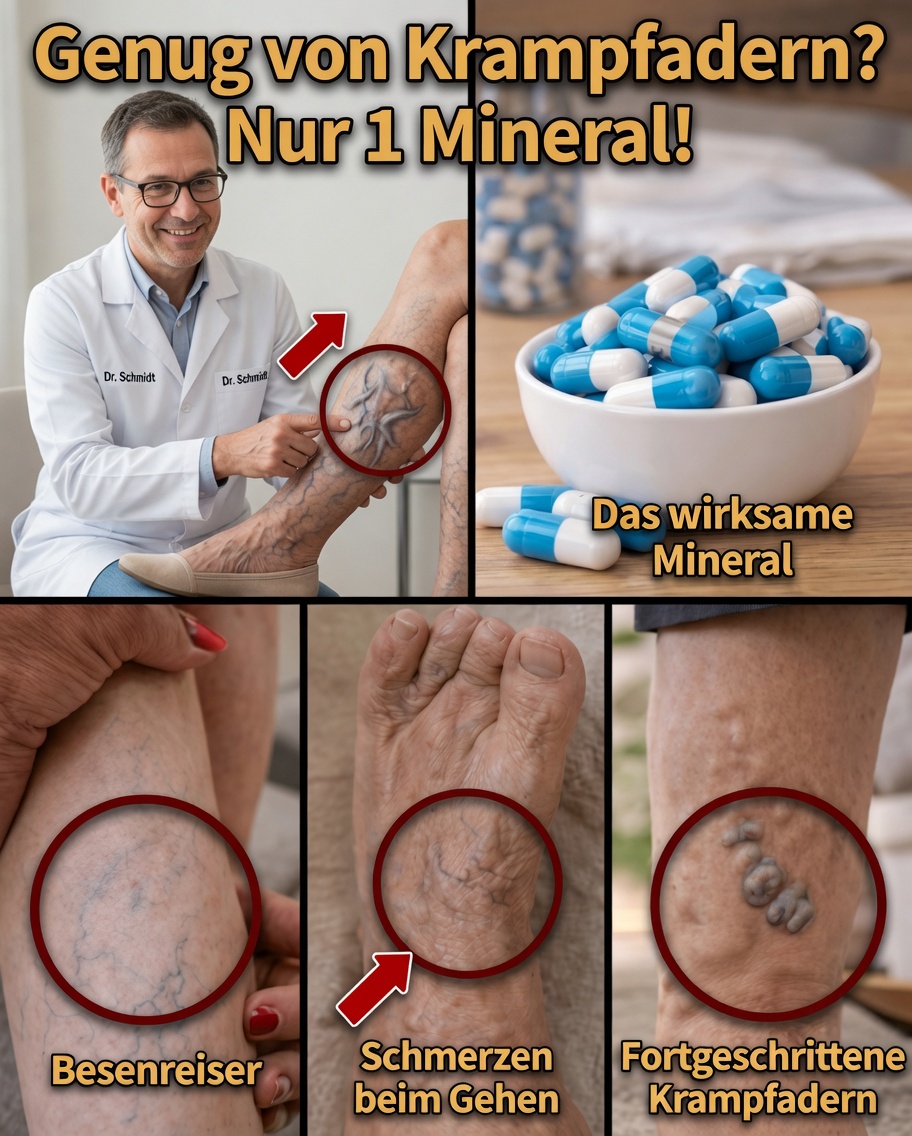 Das Vitamin Nr. 1, das die Venen stärkt und auf natürliche Weise helfen kann, das Erscheinungsbild von Krampfadern zu reduzieren