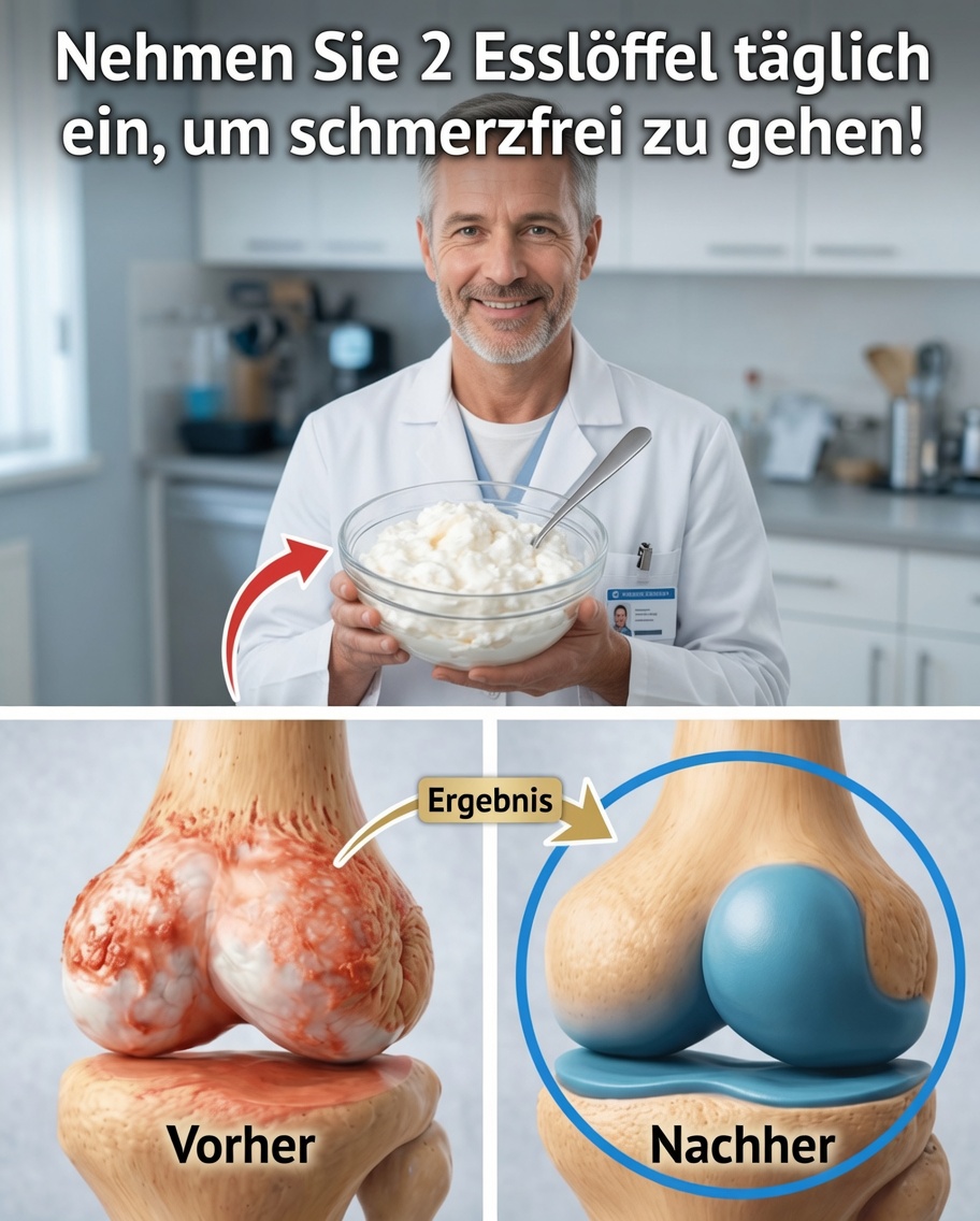 97-jähriger Orthopäde verrät: Dieses einfache Lebensmittel kann helfen, den Knieknorpel im Alter gesund zu halten