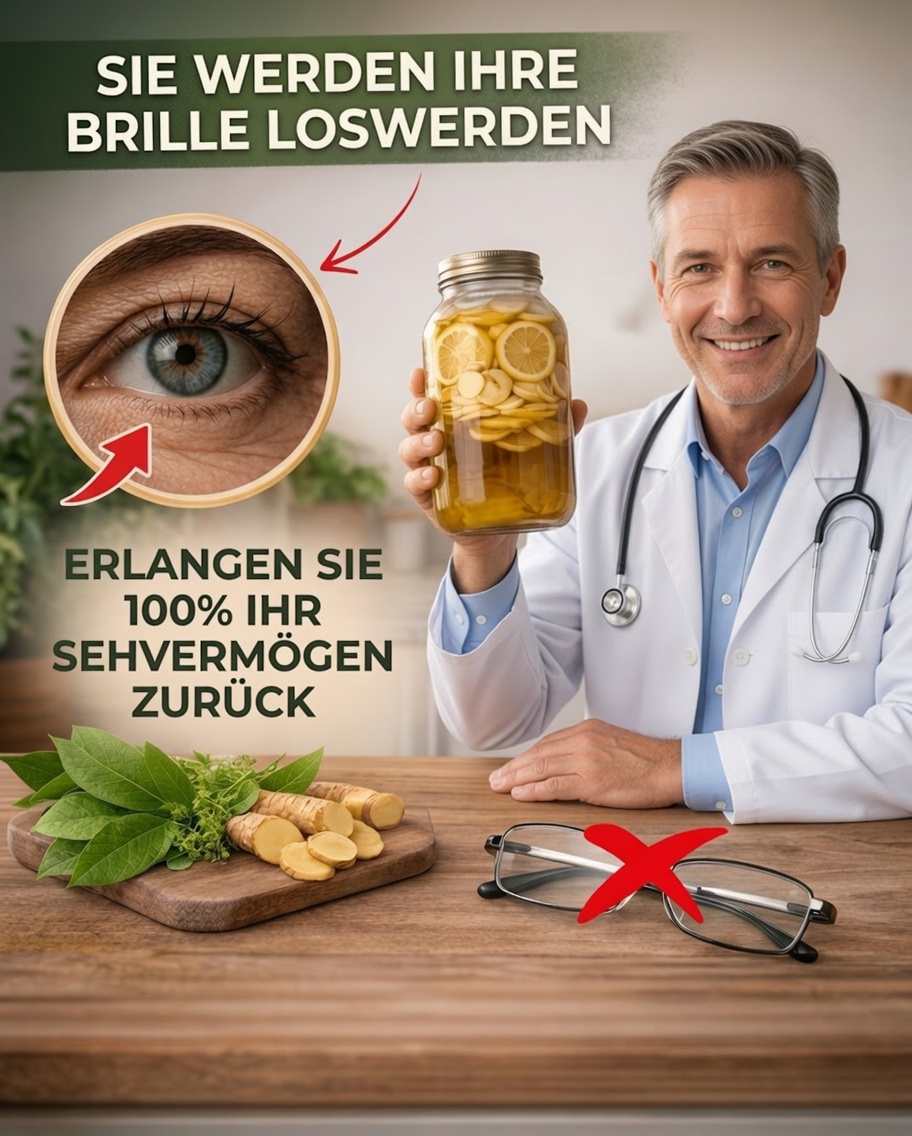 Ein wenig bekanntes hausgemachtes Tonikum, das viele Menschen verwenden, um die Augengesundheit auf natürliche Weise zu unterstützen