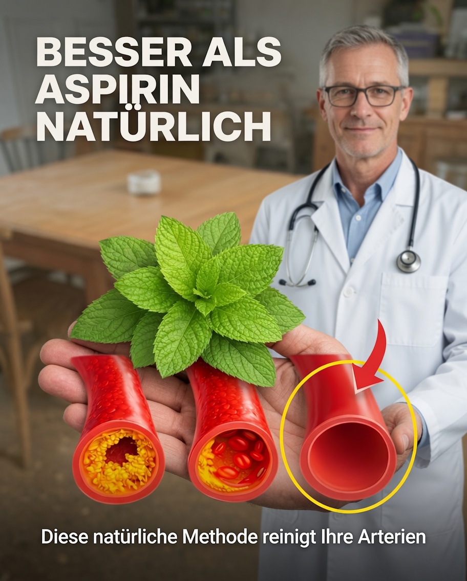 Entdecken Sie kraftvolle Lebensmittel, die helfen, die Arterien gesund zu halten (bessere Optionen, als sich nur auf Aspirin zu verlassen!)