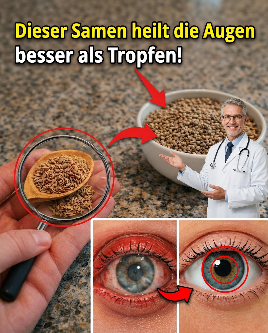 Vergiss die Karotte – Dieser kleine Samen kann die Gesundheit deiner Augen überraschen