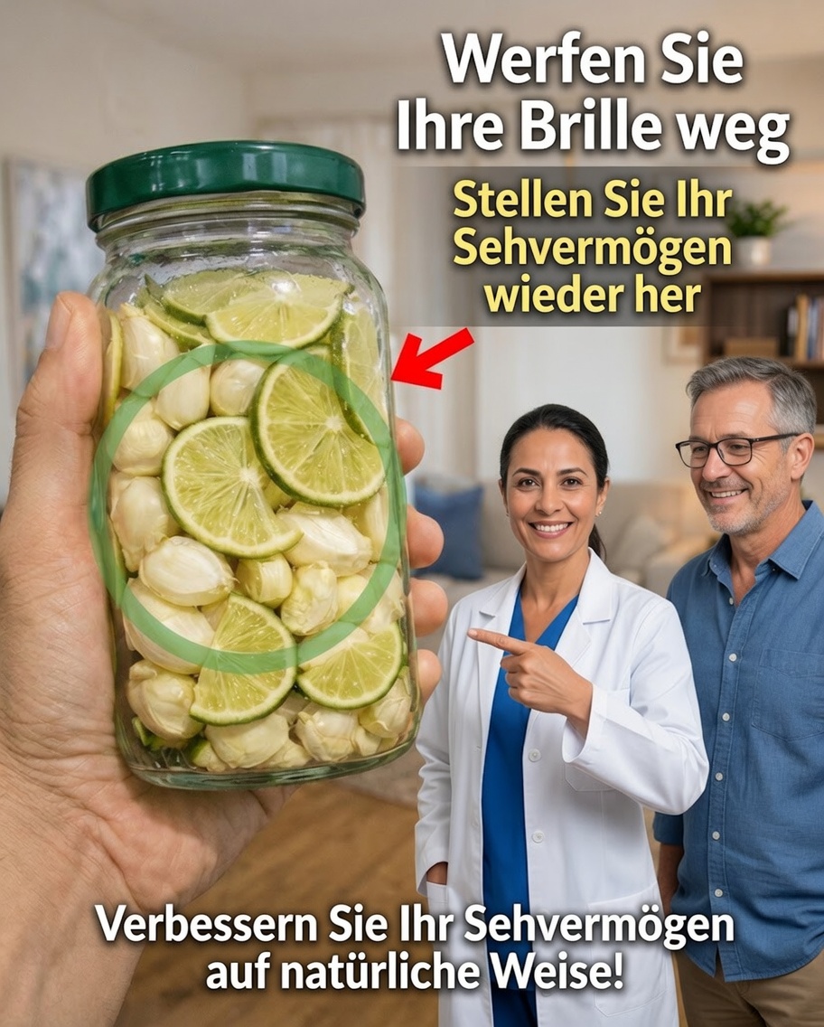 Stärken Sie Ihr Sehvermögen und reinigen Sie Ihre Augen von innen heraus… Nur wenige kennen diese einfache tägliche Gewohnheit