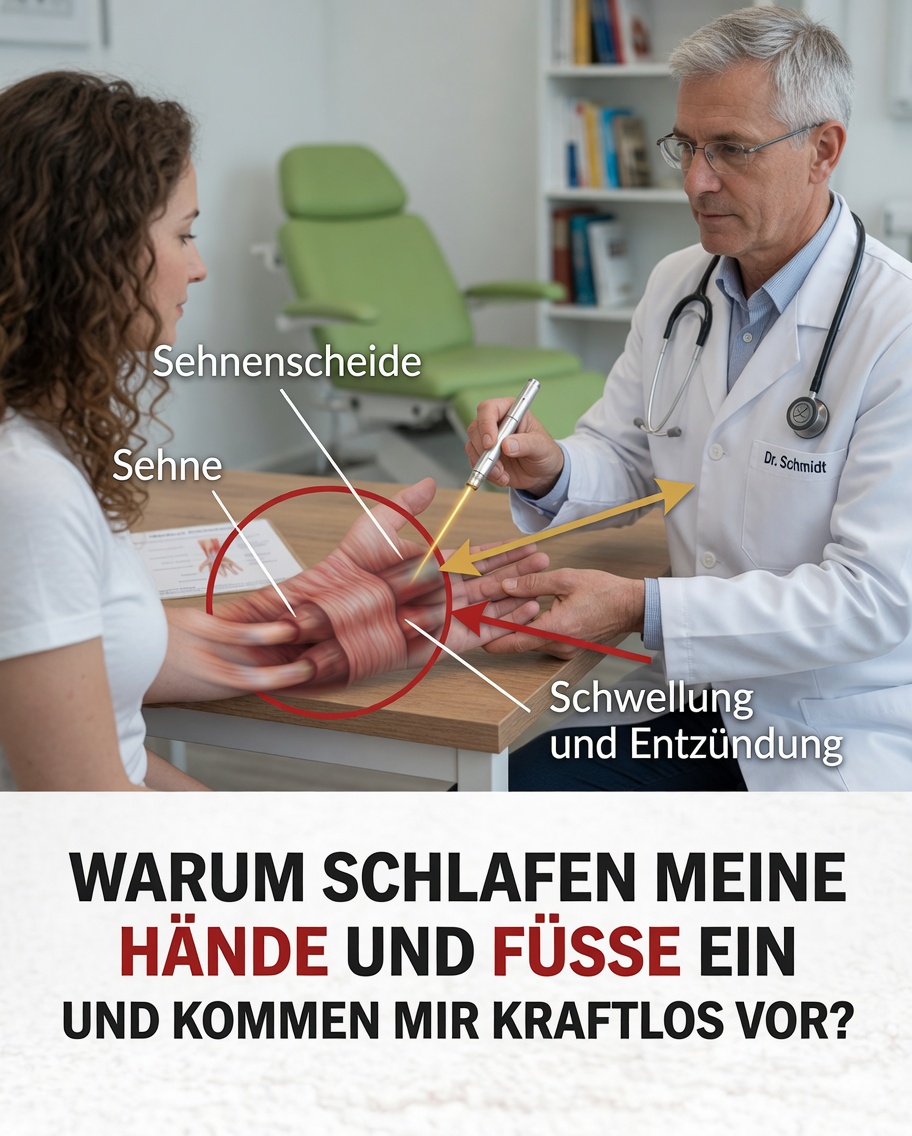 Werden Ihre Hände und Füße häufig taub oder kribbeln? Erfahren Sie, was Ihr Körper Ihnen damit sagen könnte