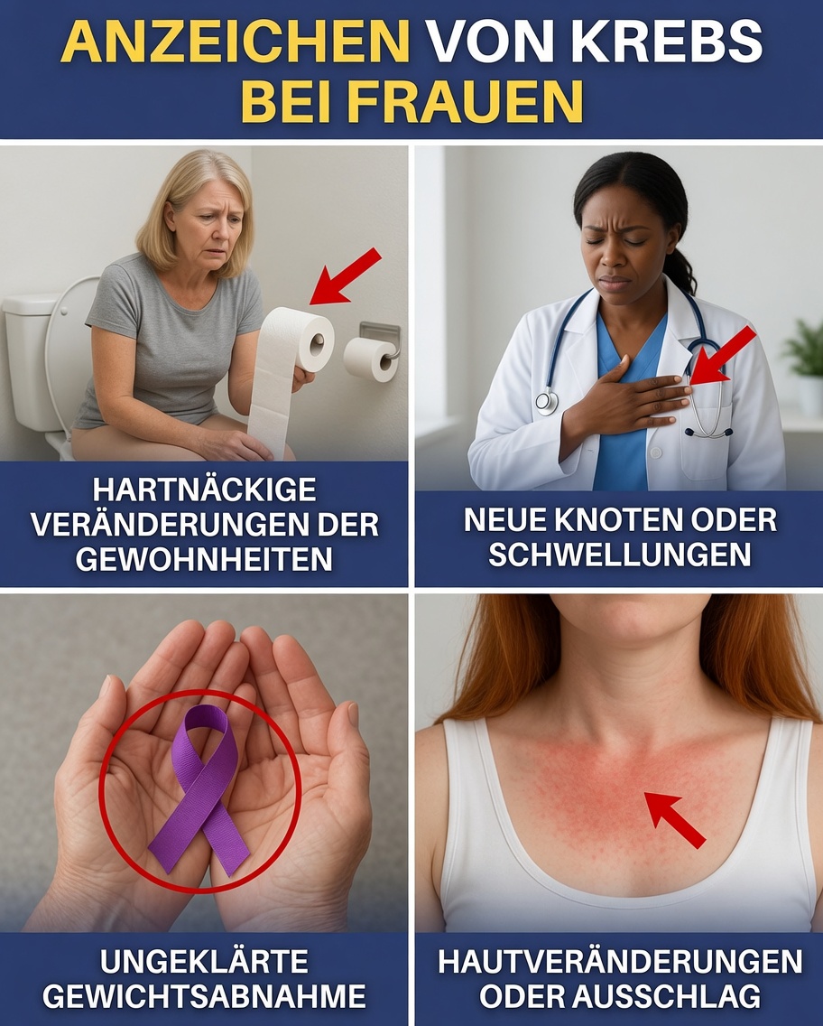 14 Warnzeichen für Krebs, die viele Frauen ignorieren – Warten Sie nicht, bis es zu spät ist