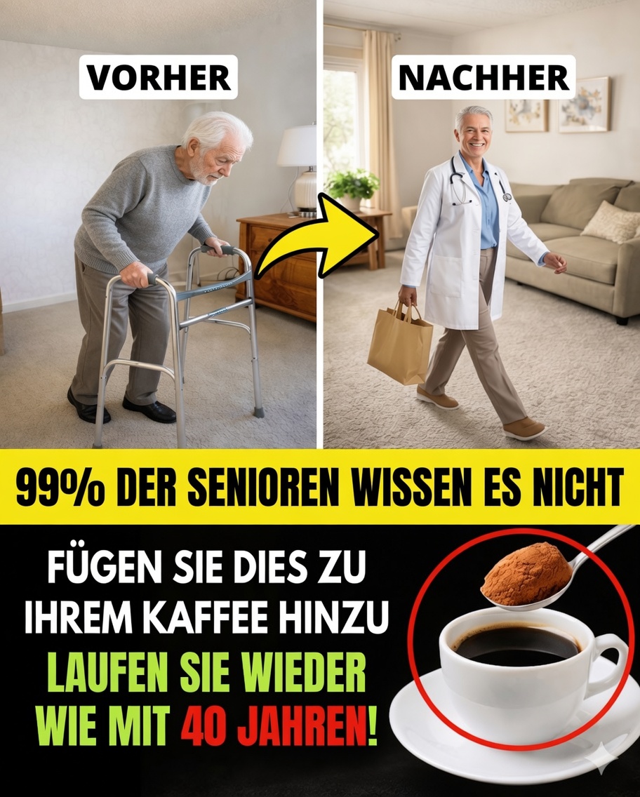 Warum ältere Menschen dieses Pulver ihrem Kaffee hinzufügen (Vorteile, die Ihr Leben verändern können!)