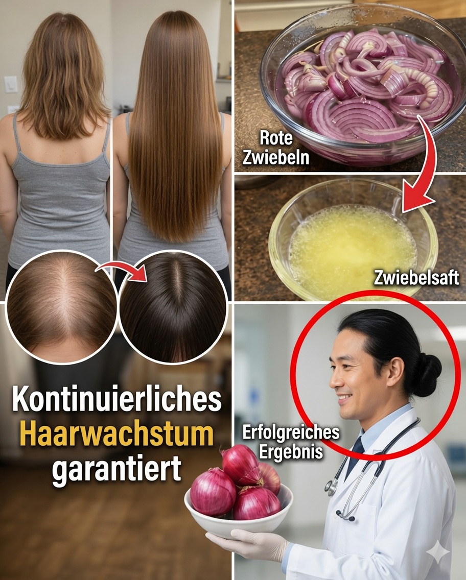 Wie man das Haar mit Zwiebeln länger und dicker wachsen lässt: Der alte Trick, den fast niemand kennt