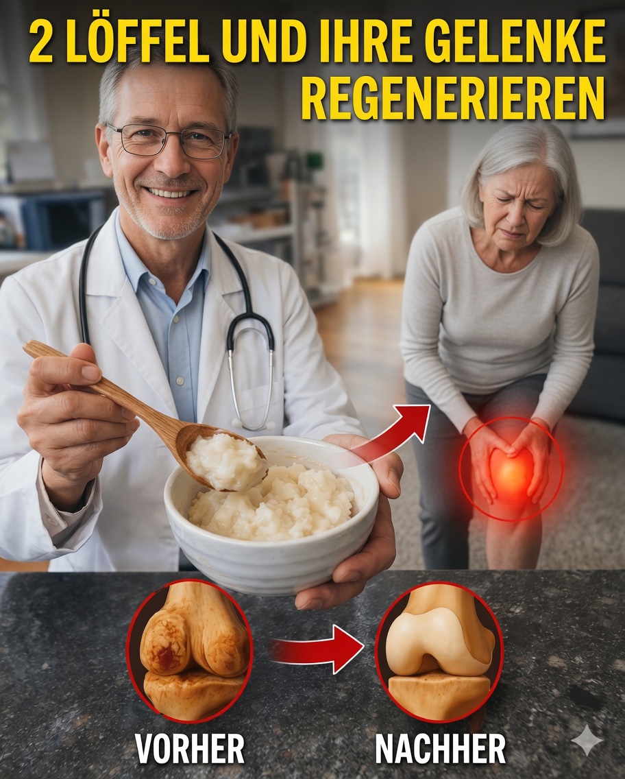 97-jähriger Orthopäde enthüllt: EIN einfaches Lebensmittel kann helfen, den Knieknorpel auf natürliche Weise zu schützen