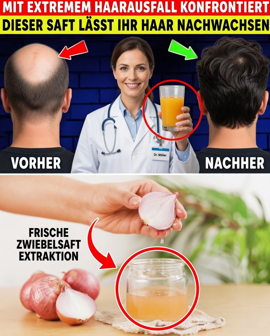 Zwiebelsaft für Haarwachstum: Können 7 Tage Ihre Kopfhaut wirklich auf natürliche Weise verwandeln?