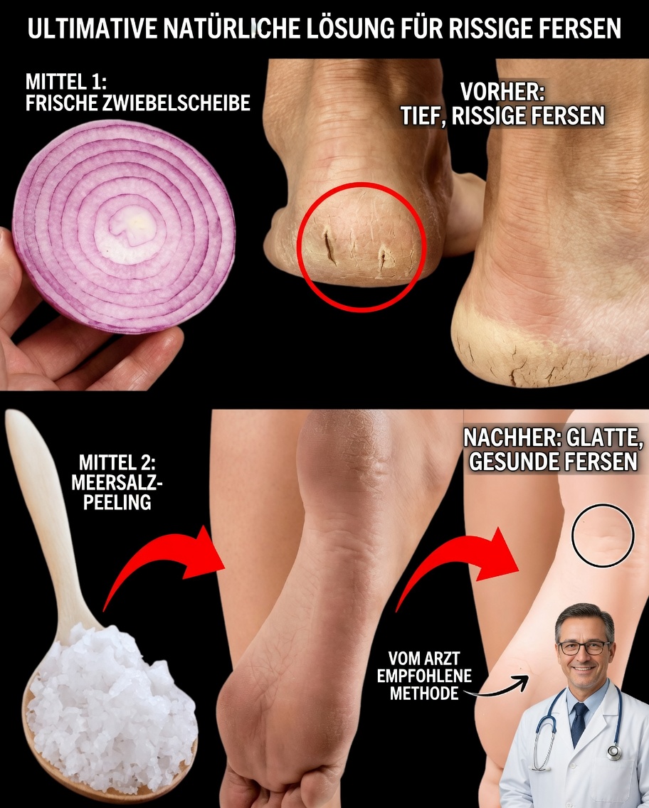 5 natürliche Hausmittel zur Heilung rissiger Fersen und zur Wiederherstellung weicher, schöner Füße