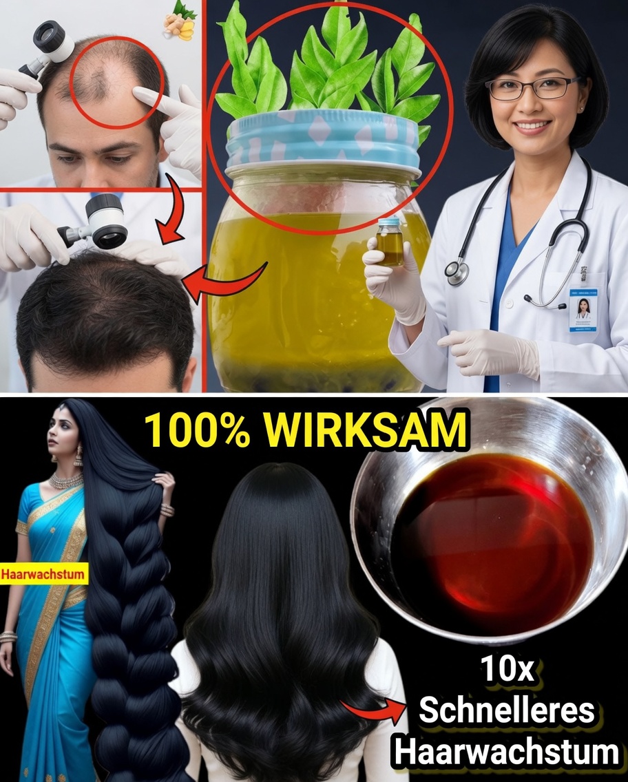 Indisches Geheimnis für schnelles Haarwachstum: Das kraftvolle Nelken- und Ingwerheilmittel, um Haarausfall natürlich zu stoppen