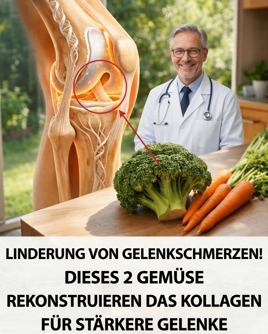 Können diese zwei gängigen Gemüsesorten auf natürliche Weise helfen, die Knie zu stärken und den Gelenkkomfort zu verbessern?